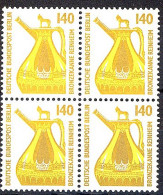 832 SWK 140 Pf Viererblock ** Postfrisch - Unused Stamps