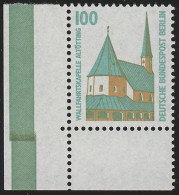 834 SWK 100 Pf Ecke Ul MIT Naht ** Postfrisch - Unused Stamps