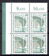 796 SWK 80 Pf Eck-Vbl. Ol ** Postfrisch - Unused Stamps