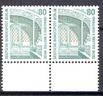 796 SWK 80 Pf Paar UR ** Postfrisch - Unused Stamps