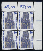 794 SWK 50 Pf Eck-Vbl. Or ** Postfrisch - Unused Stamps