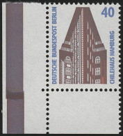 816 SWK 40 Pf Ecke Ul MIT Naht ** Postfrisch - Unused Stamps