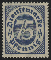 69 Wertziffern 75 Pf., ** - Officials