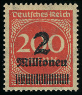 309APa Ziffern Im Kreis 2 Mio Auf 200 M ** - Unused Stamps