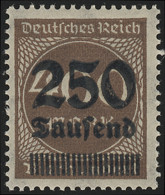 294 Ziffern Im Kreis 250 Tsd Auf 400 M ** - Unused Stamps