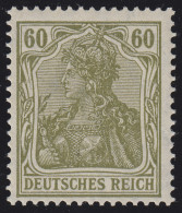 147 Germania 60 Pf Postfrisch ** - Neufs