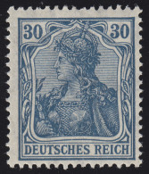 144II Germania 30 Pf Drucktype II, ** - Neufs