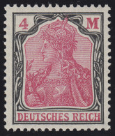 153 Germania 4 Mark ** Postfrisch - Unused Stamps