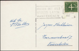 Firmenlochung/Perfin K Auf 471 Ziffer Auf AK Dordrecht, AMSTERDAM 31.10.62 - Other & Unclassified