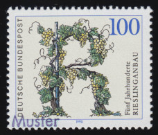 1446 Jubiläum 500 Jahre Rieslinganbau, Muster-Aufdruck - Variétés Et Curiosités