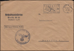 Frei Durch Ablösung Reichskriegsministerium Berlin 17.8.1936 Brief Nach Bautzen - Andere & Zonder Classificatie