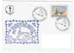 CDG 94 - PA CHARLES DE GAULLE -  VOEUX  2024 (SUR ENVELOPPE PRÉ-TIMBRÉE CHARLES DE GAULLE° - Seepost