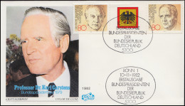 1159-1160 ZD Aus Block 18 Scheel Und Carstens Auf FIDACOS-FDC Carstens ESSt BONN - Other & Unclassified