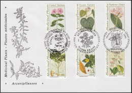 Arzneipflanzen Medizin Gesundheit - Schmuck-FDC Der 3 UNO-Ausgaben 4.5.1990 - Other & Unclassified