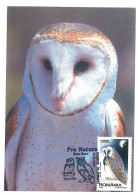 MAX 28 - 656 OWL, Romania - Maximum Card - 2005 - Maximum Cards & Covers