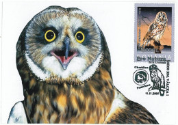 MAX 28 - 109 OWL, Romania - Maximum Card - 2005 - Maximum Cards & Covers