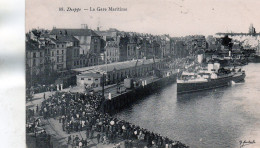 CP- DIEPPE -  La Gare Maritime -- - Dieppe