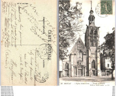 27 - Eure - Bernay - L'église Sainte Croix - Façade Occidentale XIV Et XV Siècles - Bernay