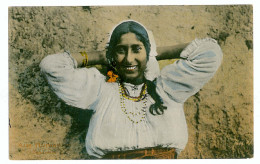 RO 44 - 8825 GYPSY, Romania, Ethnic Woman - Old Postcard - Unused - Roemenië
