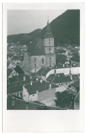 RO 44 - 11986 BRASOV, Romania, Black Church - Old Postcard, Real PHOTO - Unused - Roemenië