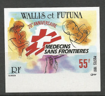 WALLIS-ET-FUTUNA  N° 407 Non Dentelé BDF NEUF** LUXE SANS CHARNIERE NI TRACE / Hingeless  / MNH - Non Dentellati, Prove E Varietà