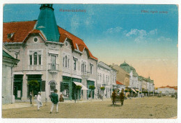 RO 44 - 6467 TARGU MURES, Romania, Market - Old Postcard, CENSOR - Used - 1917 - Romania