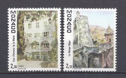 Monaco - YT N° 1708 Et 1709 ** - Neuf Sans Charnière - 1990 - Neufs