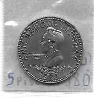 PHILIPPINES  5 PESOS KM 210.2   Ferdinand E. MARCOS 19780  Prooflike - Filipinas