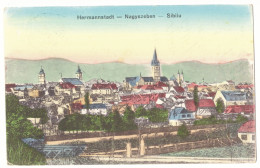 RO 44 - 22889 SIBIU, Panorama, Romania - Old Postcard - Used - 1918 - Romania