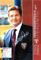 [MD9655] CPM - TORINO CALENDARIO UFFICIALE - DICEMBRE 2008 - WALTER ALFREDO NOVELLINO - PERFETTA - Non Viaggiata - Fussball