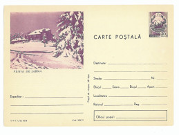 IP 67 - 382 Winter In The Mountain - Stationery - Unused - 1967 - Postal Stationery