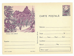 IP 67 - 377 Winter In The Mountain - Stationery - Unused - 1967 - Interi Postali