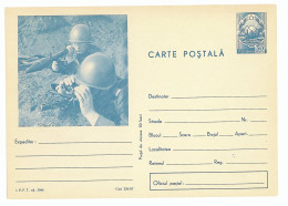 IP 67 - 324 Military, Romania - Stationery - Unused - 1967 - Enteros Postales