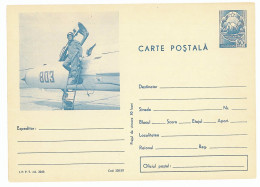 IP 67 - 320 AIRCRAFT And PILOT, Romania - Stationery - Unused - 1967 - Ganzsachen
