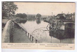 AISNE - Le Pont De SOISSONS Détruit - E-L-D - 33me Série - Guerre 1914-18