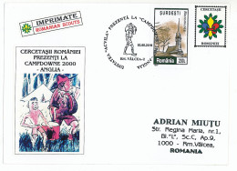 SC 70 - 1041 Scout ROMANIA - Cover - Used - 2000 - Lettres & Documents