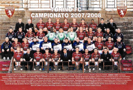 [MD9656] CPM - TORINO FC CAMPIONATO 2007/2008 - PERFETTA - Non Viaggiata - Football