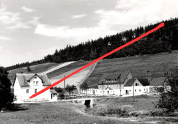 AK Rehefeld Zaunhaus Cafe HOG Gasthof A Altenberg Holzhau Hermsdorf Neuhermsdorf Zinnwald Moldau Moldava Erzgebirge DDR - Rehefeld