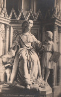 CPA - Abbaye HAUTECOMBE -  Statue Marie-Christine De BOURBON ... Edition G.Brun Photo - Skulpturen