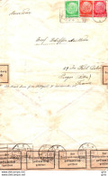 Allemagne - Lettre Poststempel Stuttgart 1934 - Zur Devifenüberwachung Zollamtlich Geöffnet - Lettres & Documents