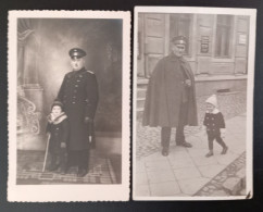 Deutsches Reich 2 Privat Foto AK (1x "Mimosa" Verlag) - Uniformen