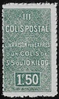 ALGERIE Colis Postal N°43Ba **  (ex 43Aa) Sans "contrôle  Des Recette" Neuf Sans Charnière MNH - Paquetes Postales