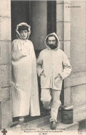 . Baigneur Et Baigneuse En Costumes De Bain . Mont-Dore  . - Kostums