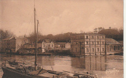 *** 16  *** LA CHARENTE  à COGNAC Ramuntcho  Timbrée TTB  Gabarre Bateau De Transport  - Cognac