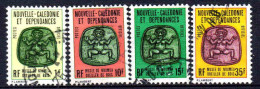 Nouvelle Calédonie  - Oreiller De Bois-    Tb De Service 14/19/22/35 - Oblit - Used - Dienstmarken