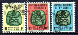 Nouvelle Calédonie  - Oreiller De Bois-    Tb De Service 14/19/28 - Oblit - Used - Dienstzegels