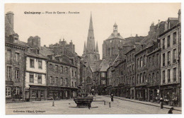 22 - GUINGAMP - Place Du Centre - Fontaine - Guingamp