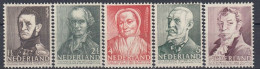 NETHERLANDS 392-396,unused - Andere & Zonder Classificatie