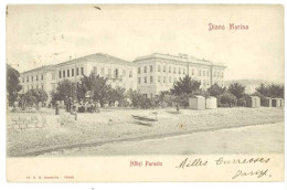 Cpa Italie - Diano Marina - Hôtel Paradis - Sonstige & Ohne Zuordnung