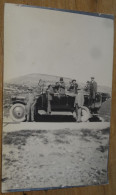 Carte Photo Autobus Sur La Route Des Alpes En 1926 ................ BG-18845 - Te Identificeren